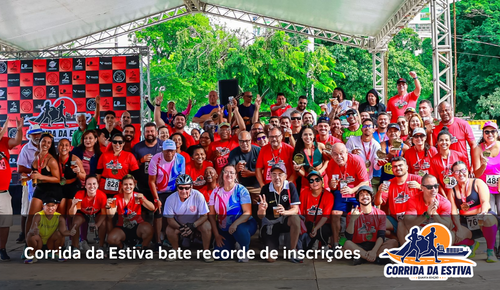 Corrida da Estiva bate recorde de inscrições