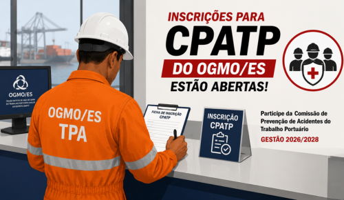 Inscrições para CPATP do Ogmo/ES estão abertas
