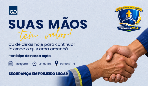 Suas mãos têm valor - Gerdau