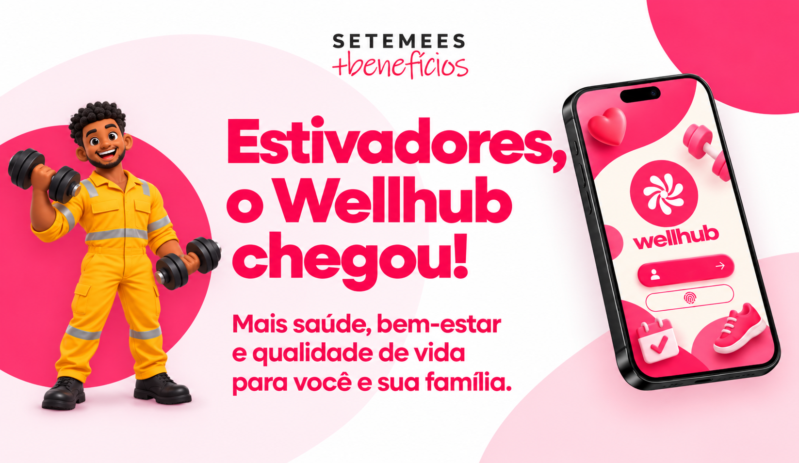 O WELLHUB CHEGOU À ESTIVA!