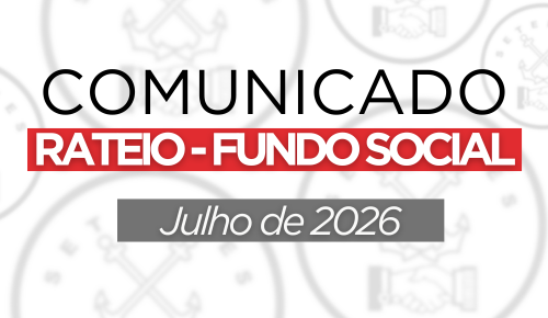 Rateio do fundo social - junho de 2026